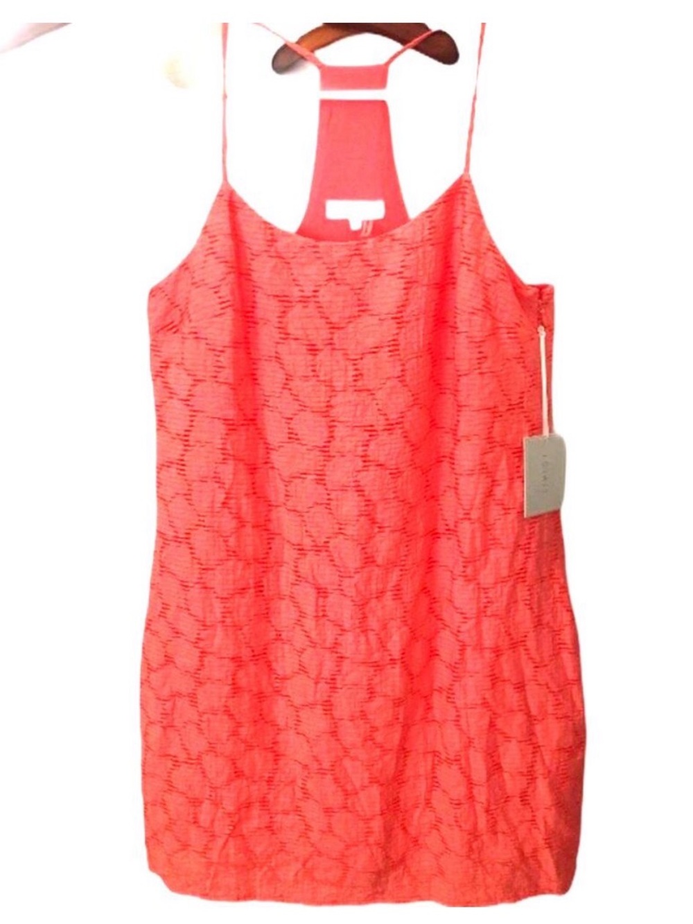 1. State Racerback Orange Melon Mini Sundress XS NEW w Tags